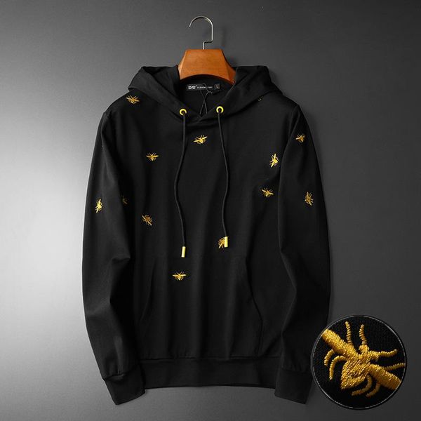 2019 autumn clothing mens hooded hoodies fashion brand bees embroidery full slim casual streetwear black hoodie ropa de hombre
2019 autumn clothing mens hooded hoodies fashion brand bees embroidery full slim casual streetwear black hoodie ropa de hombre