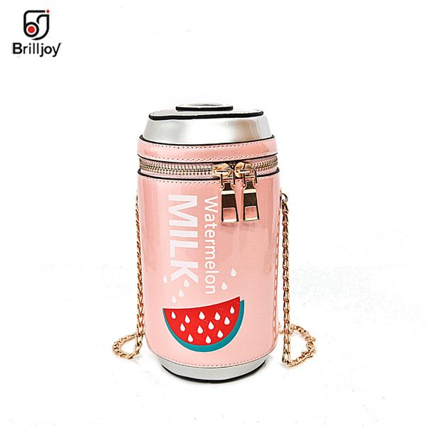 brilljoy cartoon messenger women bag creative personality funny cola bottle shoulder wild chain bag soft novelty pu female
brilljoy cartoon messenger women bag creative personality funny cola bottle shoulder wild chain bag soft novelty pu female