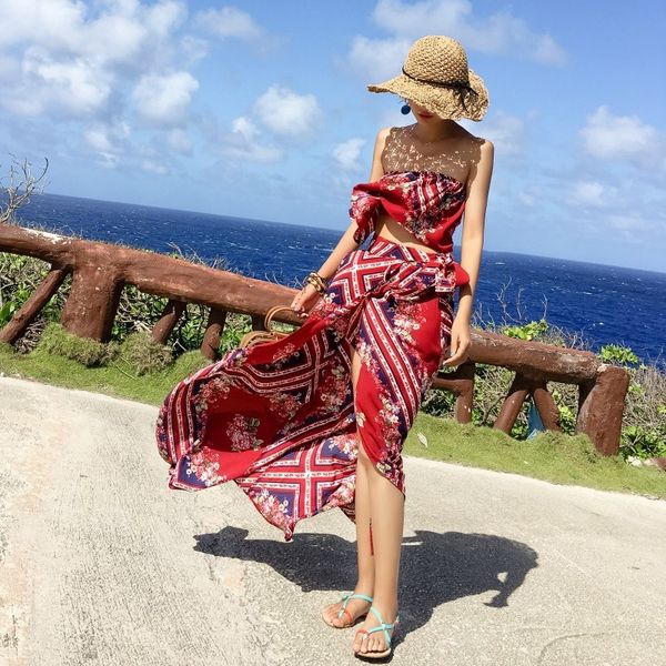 maldives beach suit super fairy niche dress two-piece suit temperament girl seaside holiday dress, White;black
maldives beach suit super fairy niche dress two-piece suit temperament girl seaside holiday dress, White;black