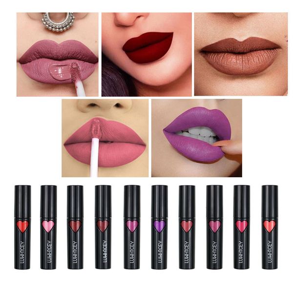 10 colors matte lip gloss liquid lipstick long lasting makeup moisturizer lipgloss batom make up waterproof pigment lip tint
10 colors matte lip gloss liquid lipstick long lasting makeup moisturizer lipgloss batom make up waterproof pigment lip tint