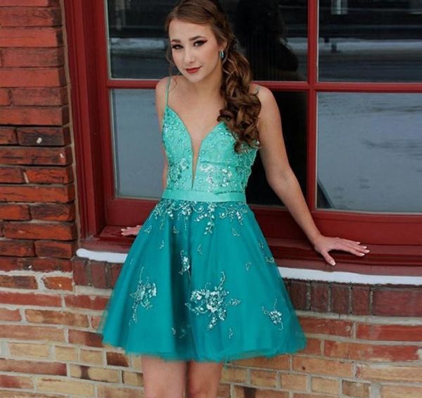 v neck short homecoming dresses spaghetti with lace up short appliques beads cocktail party gowns special occasion dress 103, Blue;pink
v neck short homecoming dresses spaghetti with lace up short appliques beads cocktail party gowns special occasion dress 103, Blue;pink