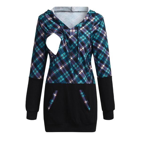 nursing hoodie women mom pregnant nursing baby maternity plaid hoodie blouse moletom feminino inverno maternity sweatshirt, White
nursing hoodie women mom pregnant nursing baby maternity plaid hoodie blouse moletom feminino inverno maternity sweatshirt, White