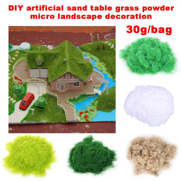 30g/bag simulation grass sandbox artificial grass 5 color diy accessories micro landscape
30g/bag simulation grass sandbox artificial grass 5 color diy accessories micro landscape