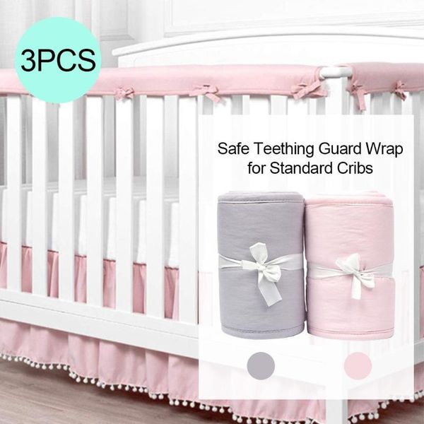 3pcs crib rail cover protector baby crib rail cover protector set safe teething guard wrap for standard cribs side & front rails
3pcs crib rail cover protector baby crib rail cover protector set safe teething guard wrap for standard cribs side & front rails