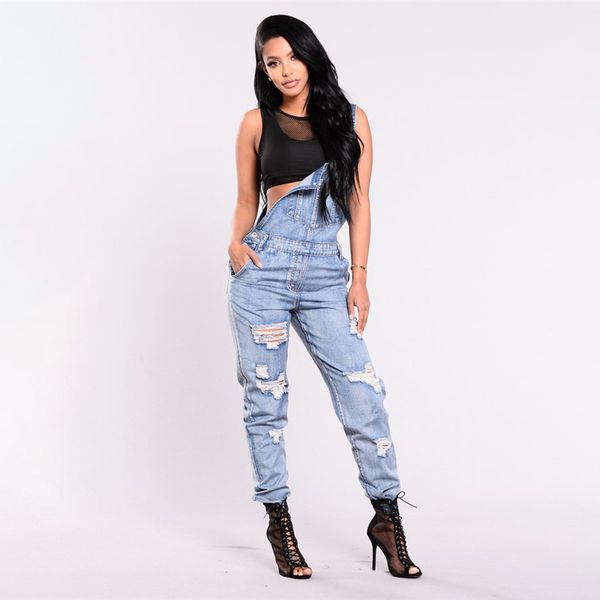 womens denim jumpsuit women's summer overalls women's with holes in their straps straightforward tight calf jeans rompers 2019, Blue
womens denim jumpsuit women's summer overalls women's with holes in their straps straightforward tight calf jeans rompers 2019, Blue