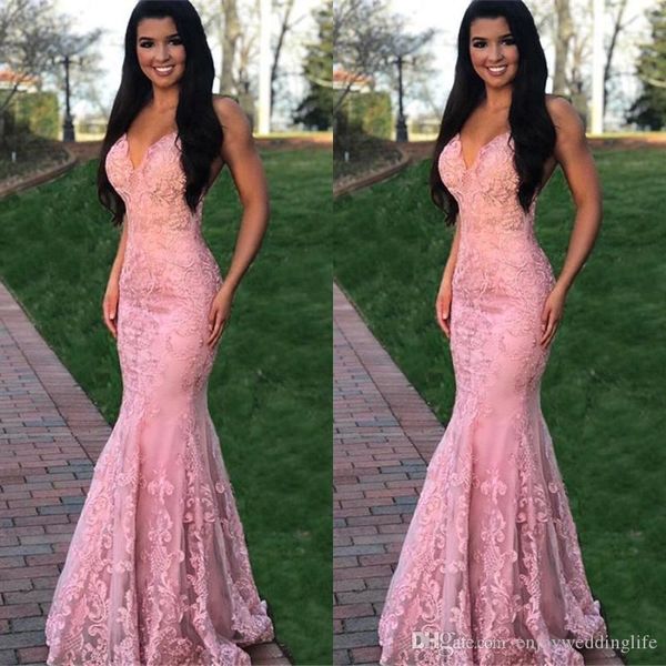 pink full lace mermaid prom dresses long spaghetti straps applique floor length formal dress evening gowns robe de soiree, Black
pink full lace mermaid prom dresses long spaghetti straps applique floor length formal dress evening gowns robe de soiree, Black
