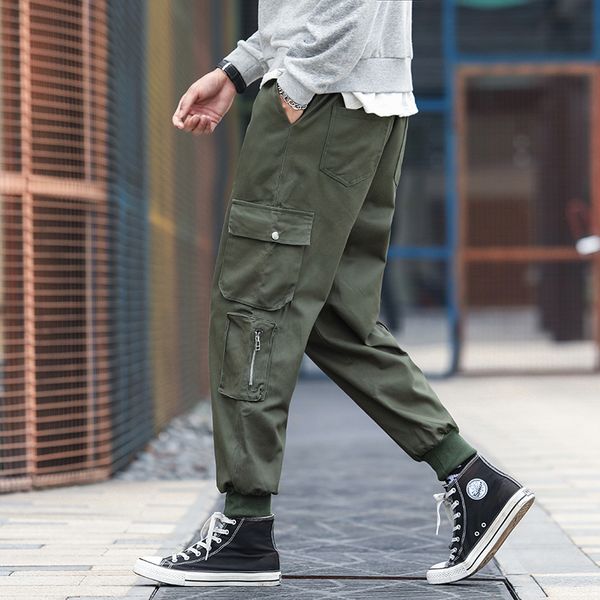 spring and autumn new overalls men's tide brand fashion slim harem pants beam casual pants men's ins super fire cotton, Black
spring and autumn new overalls men's tide brand fashion slim harem pants beam casual pants men's ins super fire cotton, Black