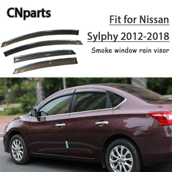 cnparts 4pcs abs for nissan sylphy 2012 2013 2014-2018 car smoke window visor keep fresh air convection accessories
cnparts 4pcs abs for nissan sylphy 2012 2013 2014-2018 car smoke window visor keep fresh air convection accessories