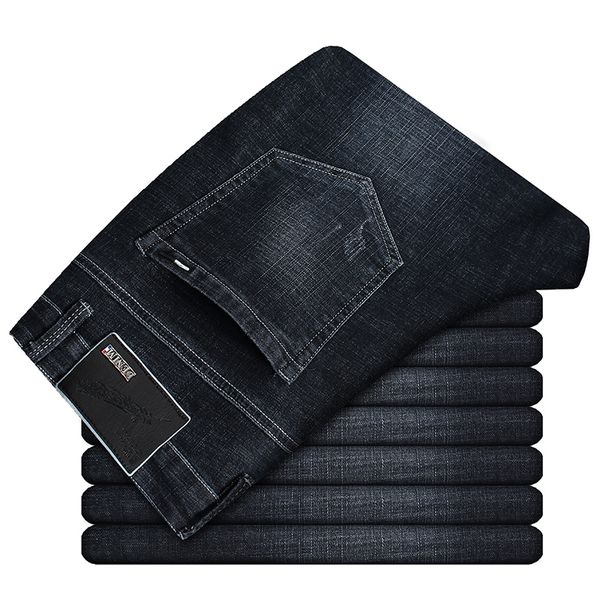 brand men's jeans 2019 new business casual elasticity slim straight classic style male trousers denim pants black blue
brand men's jeans 2019 new business casual elasticity slim straight classic style male trousers denim pants black blue
