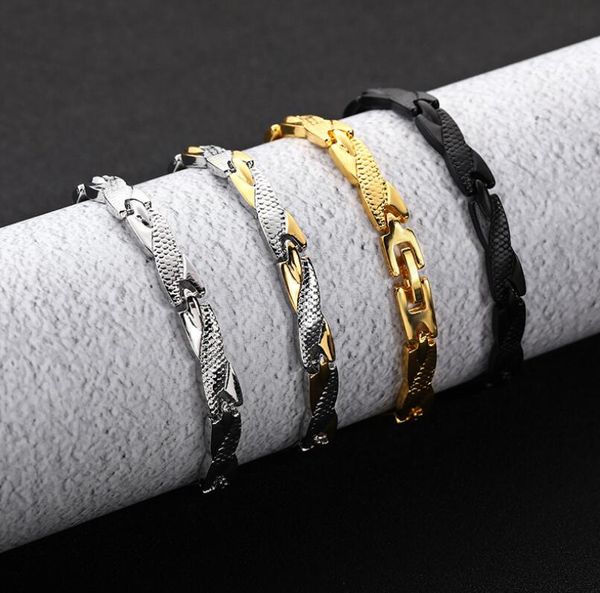 selling men's and women's titanium steel room gold bracelet jewelry dragon grain 7mm wide factory direct sales, Black
selling men's and women's titanium steel room gold bracelet jewelry dragon grain 7mm wide factory direct sales, Black