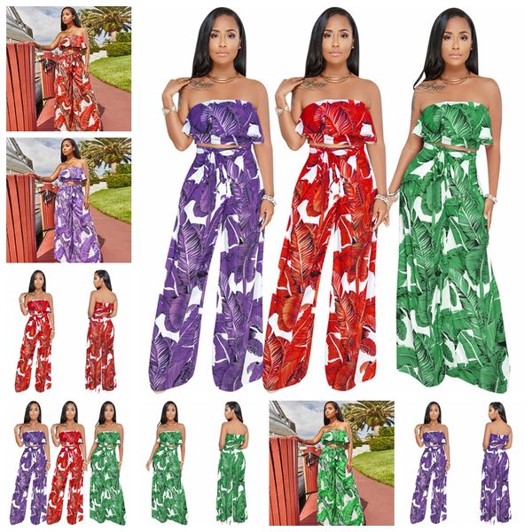 2019 european and american wrapped chest, waist, ruffled wide-leg pants, two-piece suit, support mixed batch, White
2019 european and american wrapped chest, waist, ruffled wide-leg pants, two-piece suit, support mixed batch, White