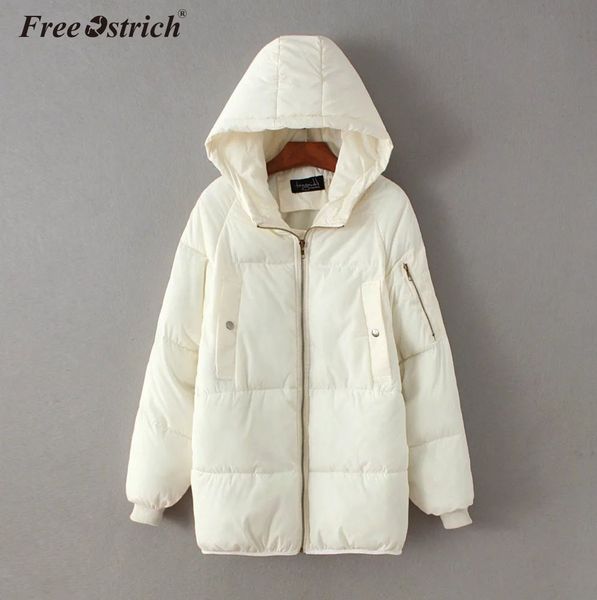 ostrich 2019 women winter jacket mujer hooded parkas winter coat women solid loose parka cotton padded jackets n30, Black
ostrich 2019 women winter jacket mujer hooded parkas winter coat women solid loose parka cotton padded jackets n30, Black