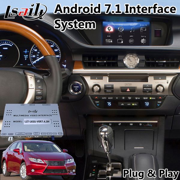 lsailt android 7.1 multimedia video interface for es 300h model 2014-2018 with mouse control car gps navigation
lsailt android 7.1 multimedia video interface for es 300h model 2014-2018 with mouse control car gps navigation