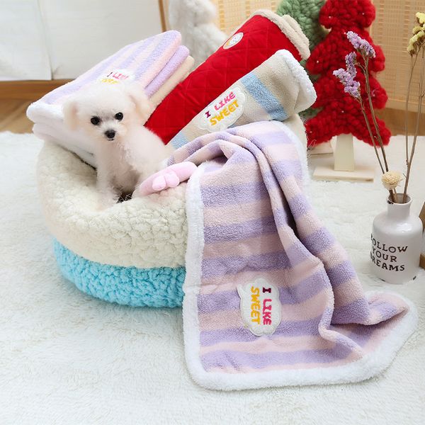 candy sweet dog blanket fleece soft warm sofa car mats for a dog washable pet cushion puppies animal sleeping cat kennel product
candy sweet dog blanket fleece soft warm sofa car mats for a dog washable pet cushion puppies animal sleeping cat kennel product