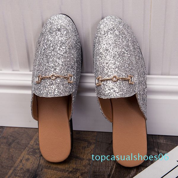 half shoes for men glitter shoes slipper men shoes slippers casual mule masculino scarpe uomo schoenen mannen sepatu pria kapcie t06, Black
half shoes for men glitter shoes slipper men shoes slippers casual mule masculino scarpe uomo schoenen mannen sepatu pria kapcie t06, Black