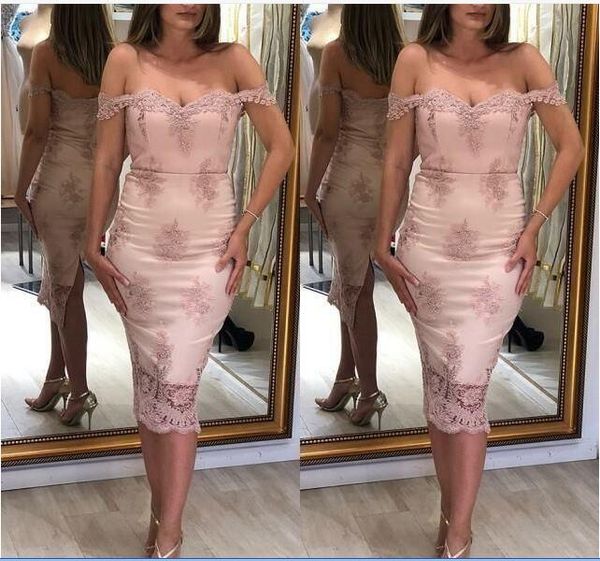 new cocktail dresses off shoulder pink appliques sheath open back short mini tea length party graduation homecoming gowns, Red
new cocktail dresses off shoulder pink appliques sheath open back short mini tea length party graduation homecoming gowns, Red
