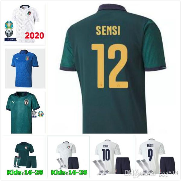 man and kids 2019 2020 italy soccer jersey 19 20 green away jorginho el shaarawy bonucci insigne bernardeschi football shirts, Black;yellow
man and kids 2019 2020 italy soccer jersey 19 20 green away jorginho el shaarawy bonucci insigne bernardeschi football shirts, Black;yellow