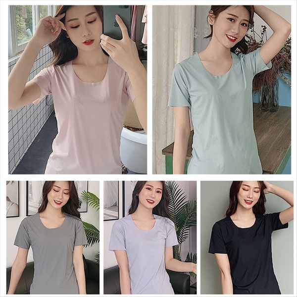 2020 summer traceless 60 s ice silk short-sleeved t-shirt coat round collar bottoming coat one-piece t-shirt, White
2020 summer traceless 60 s ice silk short-sleeved t-shirt coat round collar bottoming coat one-piece t-shirt, White
