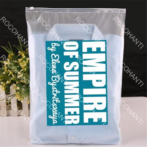 50x self adhesive seal recyclable pe zipper plastic shopping bag for apparel one side clear one side frosted custom logo print
50x self adhesive seal recyclable pe zipper plastic shopping bag for apparel one side clear one side frosted custom logo print