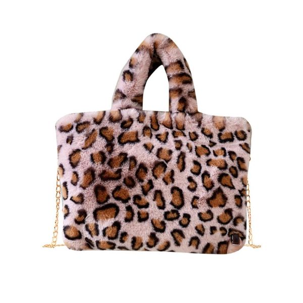 woman winter shoulder bag leopard pattern plush handbags autumn and fashion personality fashion simple
woman winter shoulder bag leopard pattern plush handbags autumn and fashion personality fashion simple