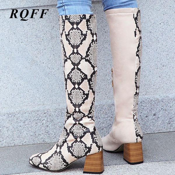 new 2020 autumn winter boots women serpentine pu leather knee high plus size 33-46 square block high heel 7cm motorcycle boot, Black
new 2020 autumn winter boots women serpentine pu leather knee high plus size 33-46 square block high heel 7cm motorcycle boot, Black