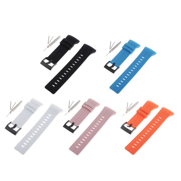 24mm silicone watch strap for suunto spartan watchband replacement watch belt repair accessories rubber steel buckle wristband, Black;brown
24mm silicone watch strap for suunto spartan watchband replacement watch belt repair accessories rubber steel buckle wristband, Black;brown