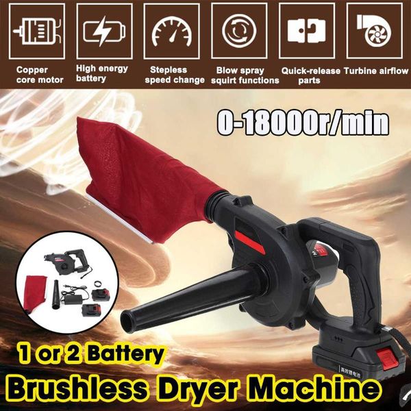 handheld cordless leaf blower brushless dust sweeper vacuums use li-ion battery cordless blower 1 or 2x battery 0-18000r/min
handheld cordless leaf blower brushless dust sweeper vacuums use li-ion battery cordless blower 1 or 2x battery 0-18000r/min