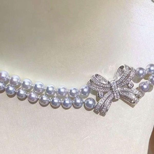 hand knotted 8mm gray shell pearl necklace sweater chain long 70-80cm fashion jewelry, Silver
hand knotted 8mm gray shell pearl necklace sweater chain long 70-80cm fashion jewelry, Silver