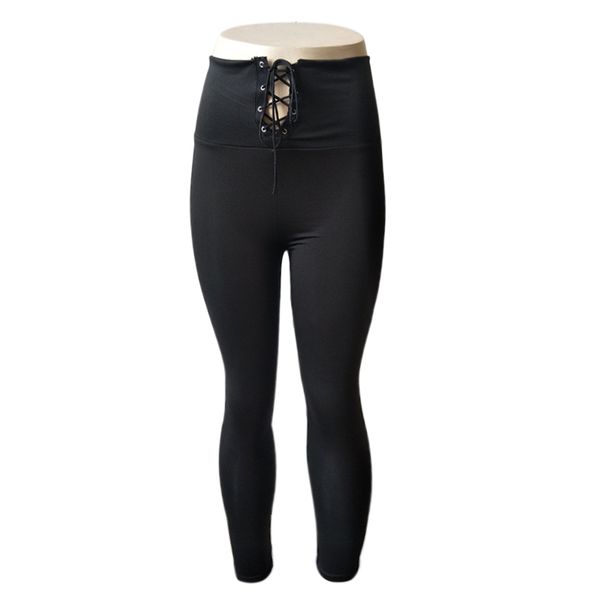 women's pants & capris black women high waist strap elastic casual tights solid color thin nine basic ladies lace-up fitting pencil, Black;white
women's pants & capris black women high waist strap elastic casual tights solid color thin nine basic ladies lace-up fitting pencil, Black;white
