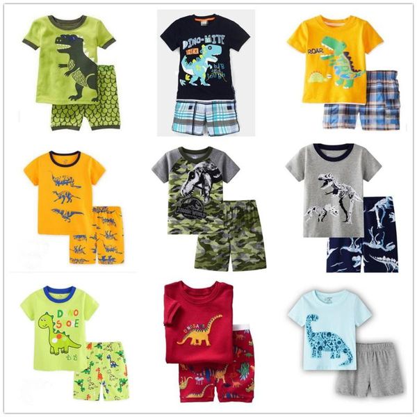 children's pajamas set summer kids pajamas boys cartoon dinosaur sleepwear set sport nightwear cotton child summer pjs 2-7 years, Blue;red
children's pajamas set summer kids pajamas boys cartoon dinosaur sleepwear set sport nightwear cotton child summer pjs 2-7 years, Blue;red