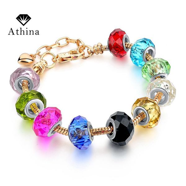 fashion jewellery diy colorful crystal bracelets for women gold color bracelets bangles pulseras femininas sbr160079
fashion jewellery diy colorful crystal bracelets for women gold color bracelets bangles pulseras femininas sbr160079