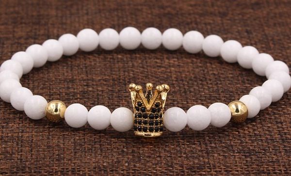 6mm rv32 gold silver copper cz zircon cubic zirconia elastic adjusted charm stone crown agate onyx buddha prayer yoga bracelet, Black
6mm rv32 gold silver copper cz zircon cubic zirconia elastic adjusted charm stone crown agate onyx buddha prayer yoga bracelet, Black