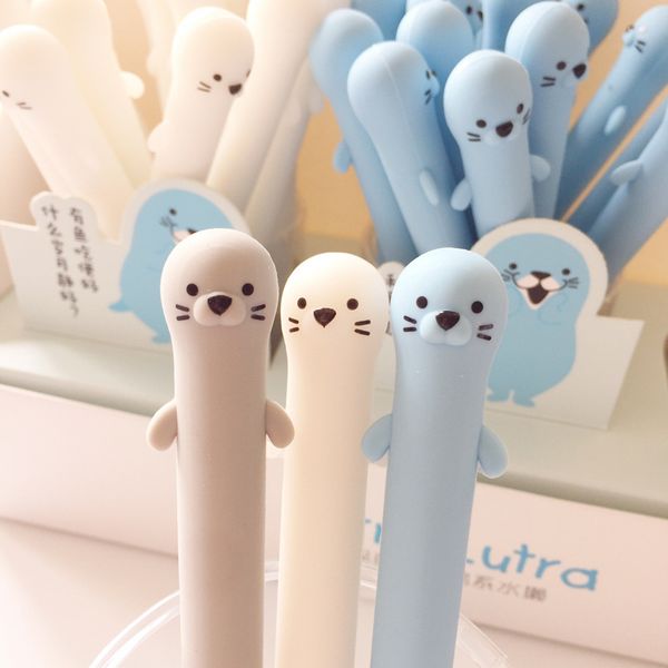 1 pcs random otter gel pen 0.5mm animal signature pen promotional gift kawaii office supplies stationery random color
1 pcs random otter gel pen 0.5mm animal signature pen promotional gift kawaii office supplies stationery random color