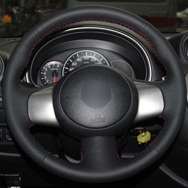 black synthetic leather car steering wheel cover for nissan march sunny versa 2013 almera
black synthetic leather car steering wheel cover for nissan march sunny versa 2013 almera