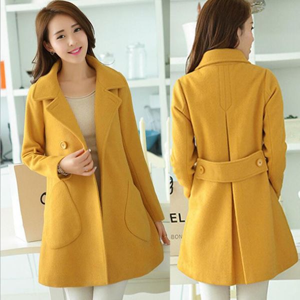girl clothing women casual medium and long jacket winter woolen thick coat autumn winter keep warm plus size new product#9, Black
girl clothing women casual medium and long jacket winter woolen thick coat autumn winter keep warm plus size new product#9, Black