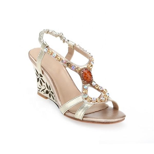 hollow out flower wedges women dress shoes 2020 wholesale rhinestone colorful high heel pumps fashion lady summer sandals, Black
hollow out flower wedges women dress shoes 2020 wholesale rhinestone colorful high heel pumps fashion lady summer sandals, Black