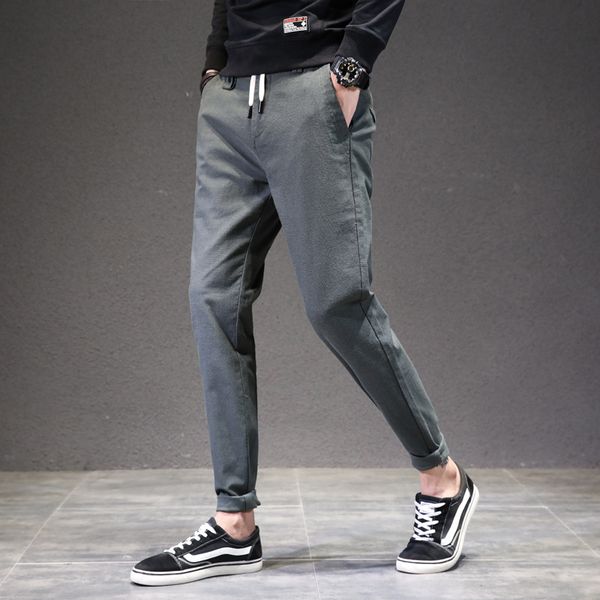 men's pants 2021 men spring business casual joggers summer fashion long slim fit chinos straight trousers male, Black
men's pants 2021 men spring business casual joggers summer fashion long slim fit chinos straight trousers male, Black