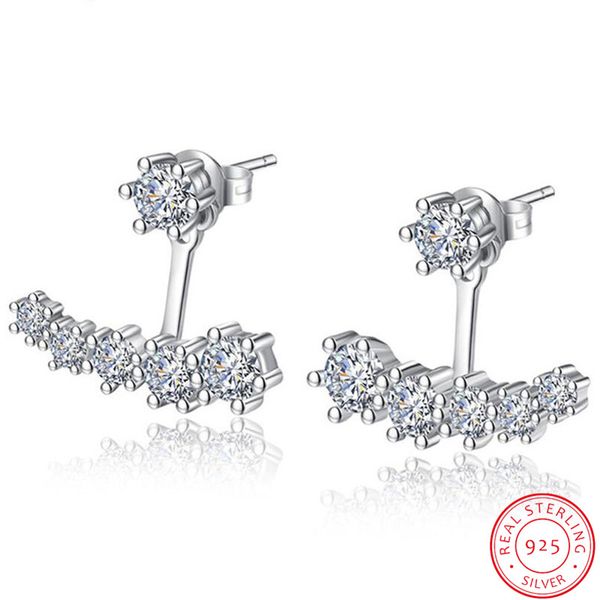 luxury 925 sterling silver earrings six claw zirconia front back double sided leaves stud earrings for women s-e264, Golden;silver
luxury 925 sterling silver earrings six claw zirconia front back double sided leaves stud earrings for women s-e264, Golden;silver
