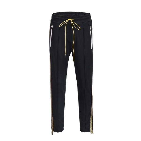 mens fashion pants high street vintage men side striped fashion joggers sweatpants elastic waist casual vintage straight pants, Black
mens fashion pants high street vintage men side striped fashion joggers sweatpants elastic waist casual vintage straight pants, Black