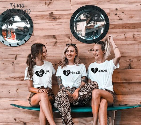 1 pcs frieds forever harajuku tees women 80s 90s fashion grunge t shirt friend matching shirt spandex bff friend gift, White
1 pcs frieds forever harajuku tees women 80s 90s fashion grunge t shirt friend matching shirt spandex bff friend gift, White