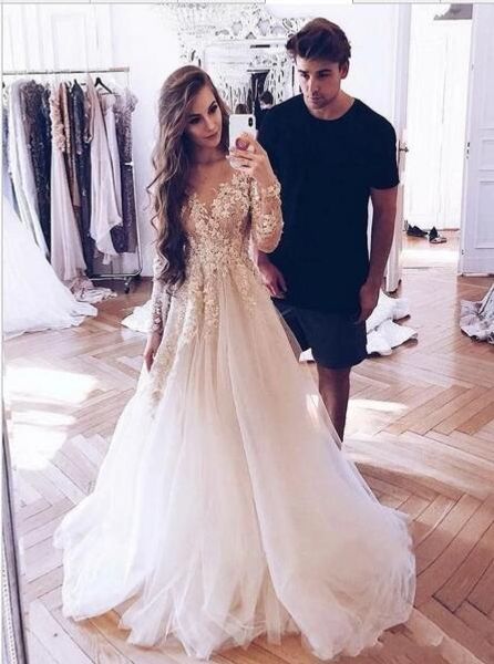 wholesale a-line deep v neck wedding dress in china designer wedding dress in kerachi french lace floor length wedding dress, White
wholesale a-line deep v neck wedding dress in china designer wedding dress in kerachi french lace floor length wedding dress, White