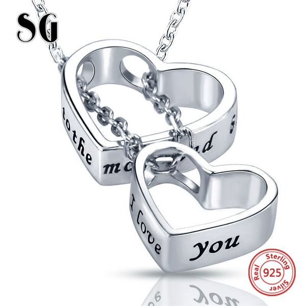 sg double heart pendan necklace with 925 sterling silver chain necklaces i love you heart couple necklace for lovers gifts
sg double heart pendan necklace with 925 sterling silver chain necklaces i love you heart couple necklace for lovers gifts