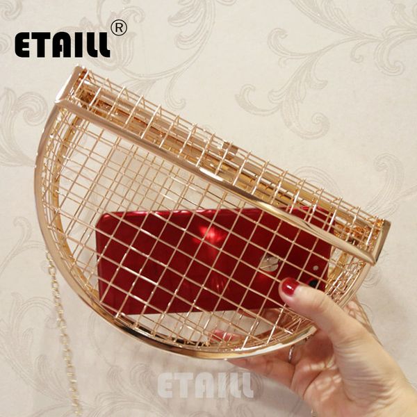 etaill hollow out metal plaid evening dress bag box cage ladies clutch bag 2018 solid party luxury fashion chain shoulder
etaill hollow out metal plaid evening dress bag box cage ladies clutch bag 2018 solid party luxury fashion chain shoulder