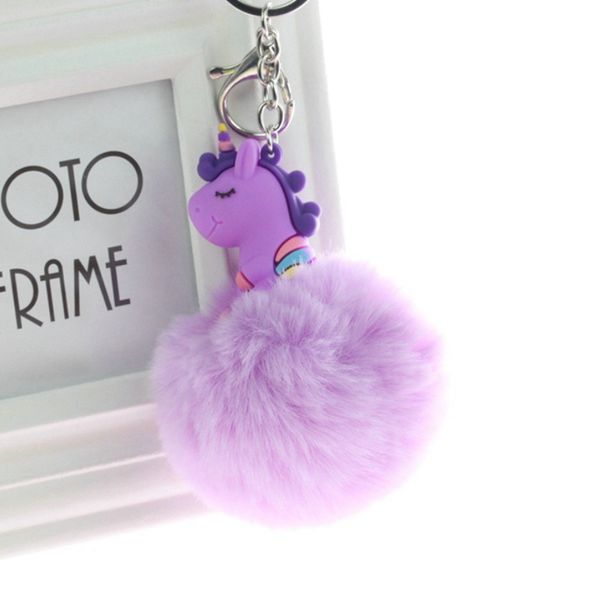 unicorn pompom keychain fur ball licorne key chain car accessories horse porte clef pompon bag car keyring, Silver
unicorn pompom keychain fur ball licorne key chain car accessories horse porte clef pompon bag car keyring, Silver