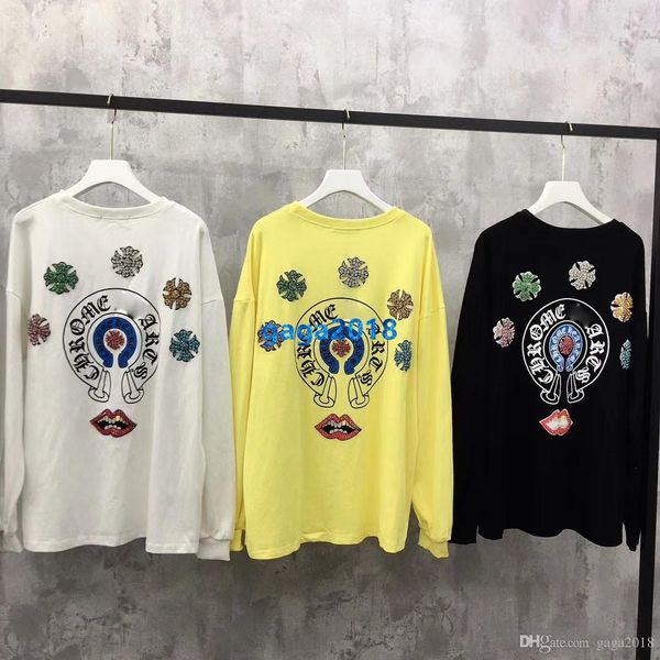 high end женщины девушки oversize толстовка бусины кристалл крест письмо печати круглый вырез с длинным рукавом блузка рубашка мода роскошны, White
high end женщины девушки oversize толстовка бусины кристалл крест письмо печати круглый вырез с длинным рукавом блузка рубашка мода роскошны, White