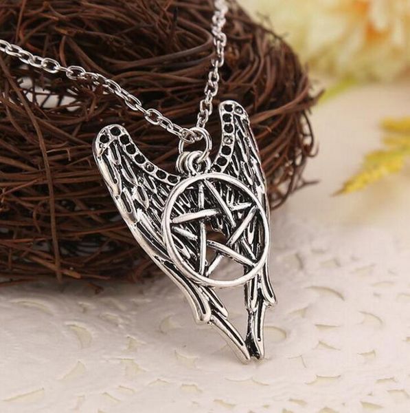 supernatural necklace castiel wings angel vintage silver planted alloy necklace party men women jewelry pendant for lady gift christmas gift
supernatural necklace castiel wings angel vintage silver planted alloy necklace party men women jewelry pendant for lady gift christmas gift