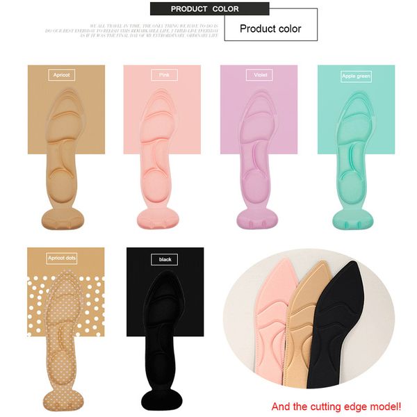 women 4d insole pad arch massage inserts heel post back breathable anti-slip insole pad for high heel shoe new
women 4d insole pad arch massage inserts heel post back breathable anti-slip insole pad for high heel shoe new