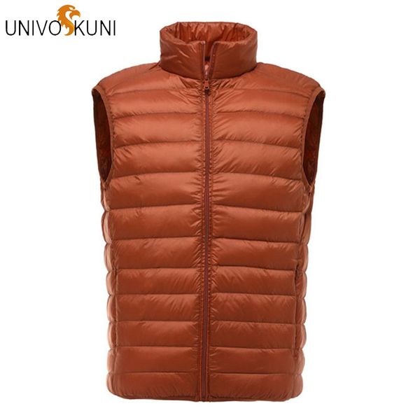 univos kuni 2018 new autumn winter fashion casual men jacket vest 90% white duck down windproof warm men down vest plus 3xl j299, Black
univos kuni 2018 new autumn winter fashion casual men jacket vest 90% white duck down windproof warm men down vest plus 3xl j299, Black