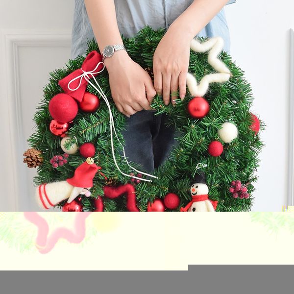40cm doll wall hanging christmas wreath decoration for xmas party door garland ornament home decor holiday accessoriescmma
40cm doll wall hanging christmas wreath decoration for xmas party door garland ornament home decor holiday accessoriescmma