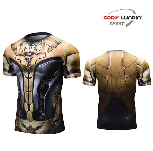 new men sport t shirt gym short clothes men compression sleeve tights male quick drying shirt ing, White;black
new men sport t shirt gym short clothes men compression sleeve tights male quick drying shirt ing, White;black